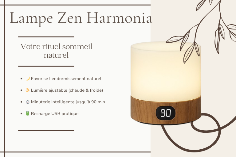 Lampe Zen-Harmonia Votre rituel sommeil naturel